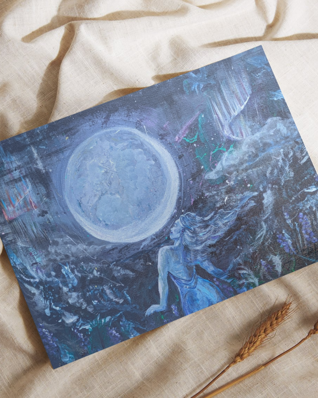 Portrait - Moon Worship Painting