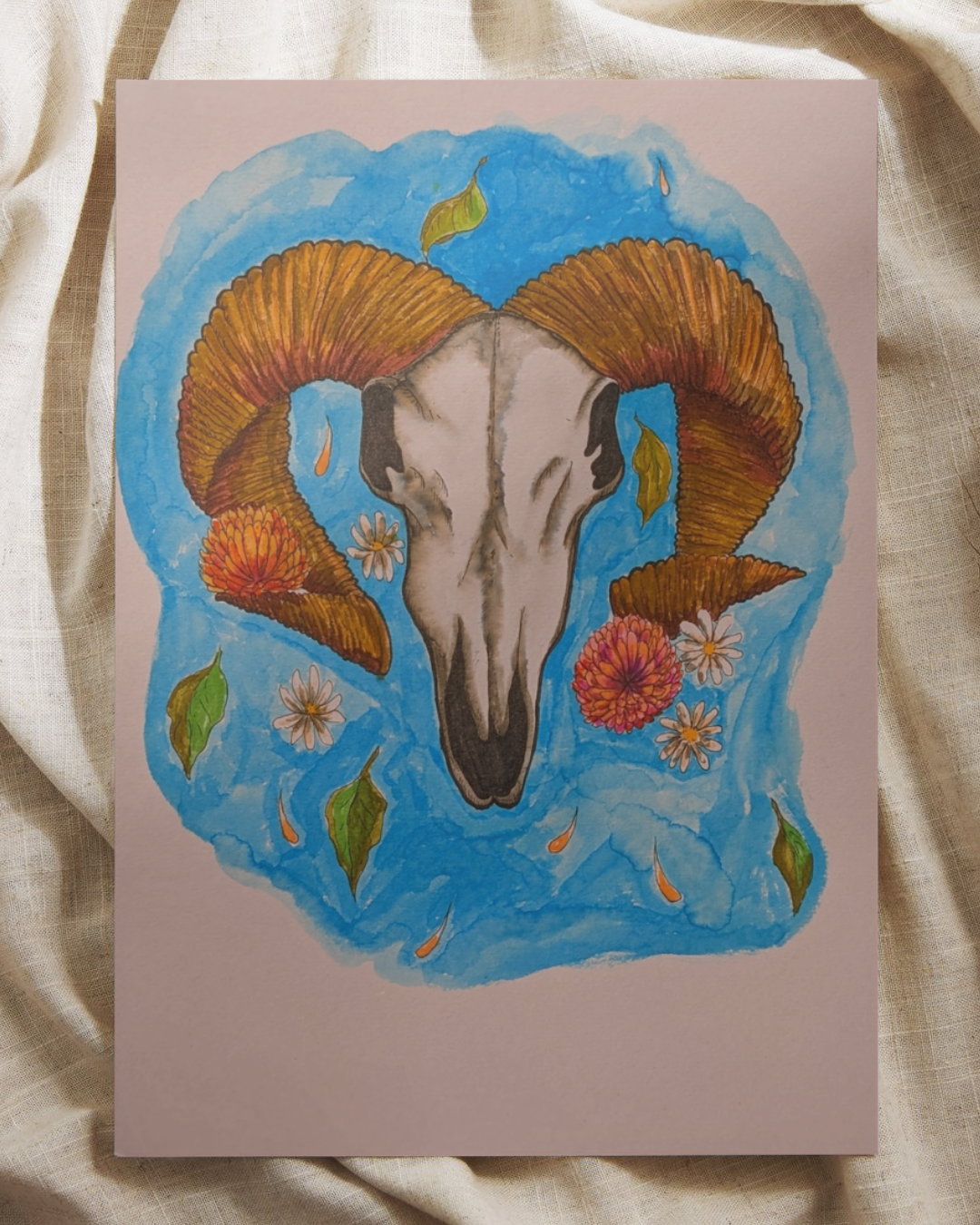 Portrait Ram Water Colour